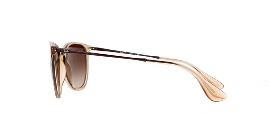 Ray-Ban Erika Transparent Light Brown Zonnebril - BruinTransparant van Ray-Ban — afbeelding 5