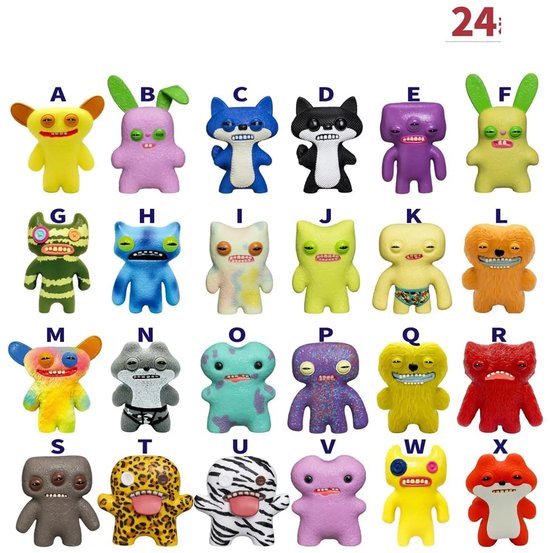 Fuggler Funny Ugly Monster verzamelfiguur´6 cm - Spaar ze allemaal