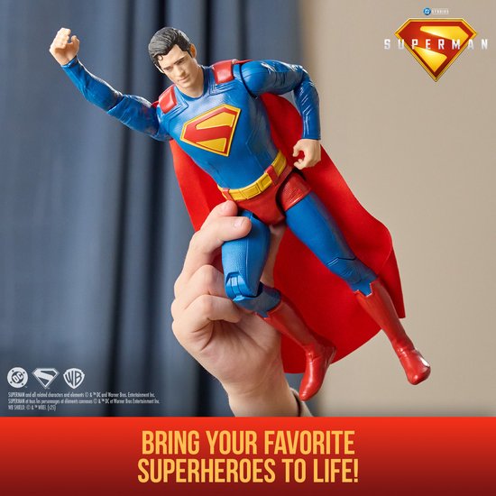 DC Comics - Superman superhelden actiefiguur van 30 cm - Kinderspeelgoed