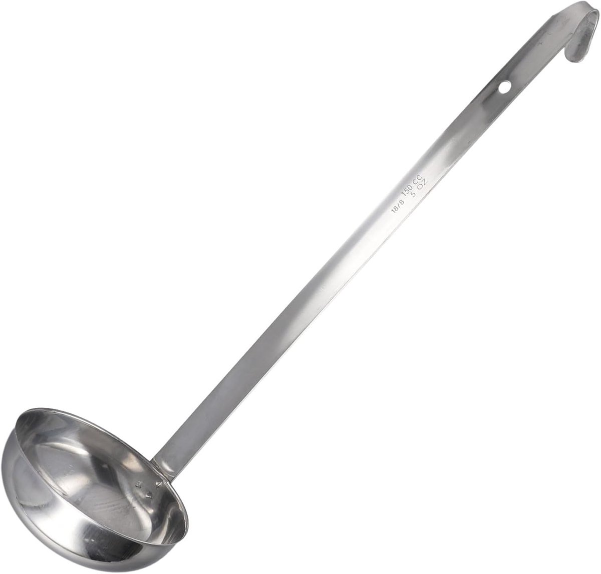 Dauerhafte lange griff Edelstahl Wasser Scoop löffel Lenzventil pfanne für küche