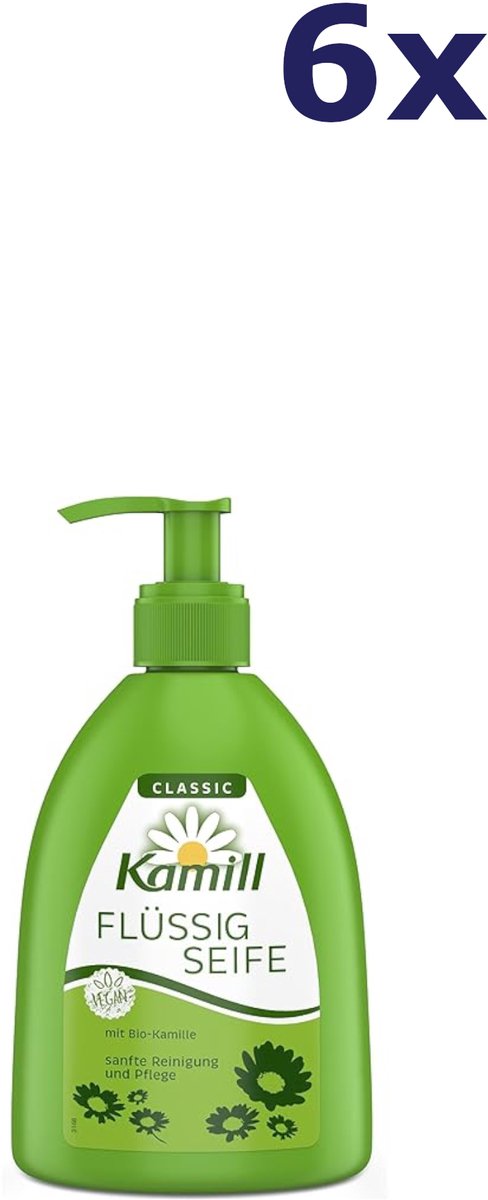 6x Kamill handzeep 300ml classic