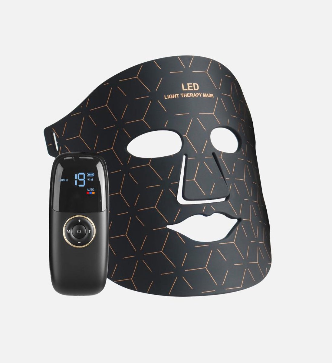 Lumenea GlowMask – LED Gezichtsmasker – Rood Licht Therapie – Huidverjonging – Infrarood – Anti-aging
