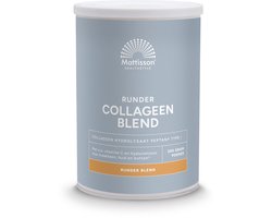 Mattisson Runder Collageen Poeder Peptan® Blend - Vanille smaak - 300 Gram