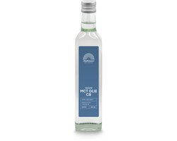 Mattisson - MCT Olie C8 - 99% Caprylzuur - Medium-Chain Triglyceride Vetzuur - Vegan Voedingssupplement - Neutrale Smaak - 500 ml