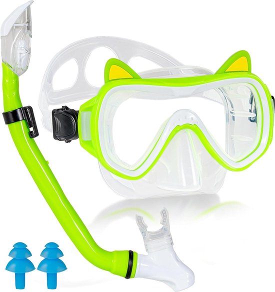 Snorkelset Flippers, Snorkel En Duikbril Aanbieding bij Wibra