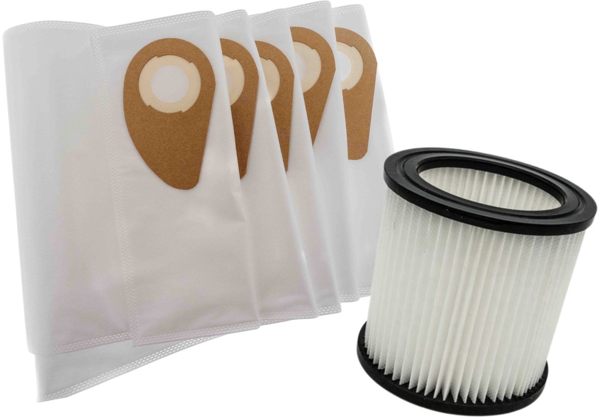 Kleanburg® - Nilfisk Buddy II - 5 Stofzuigerzakken - 1 Filter - Onderhoudsset