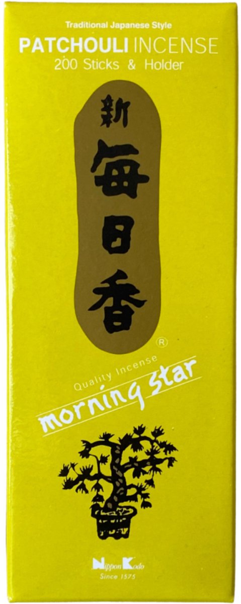 Goedkoopste Wierook Morning Star Patchouli - 70 g - (200st.