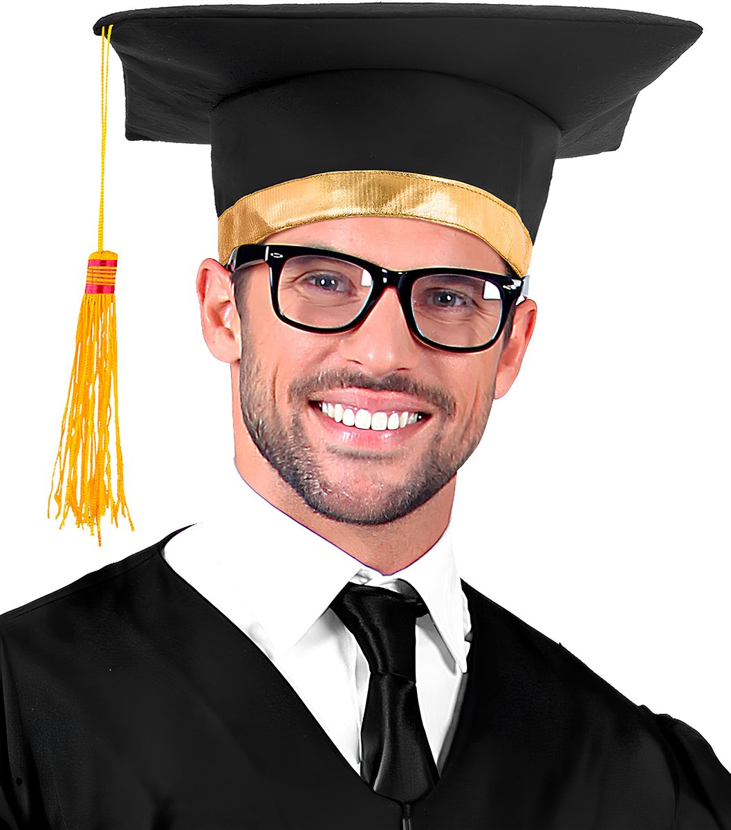 Geslaagd hoed gediplomeerd student