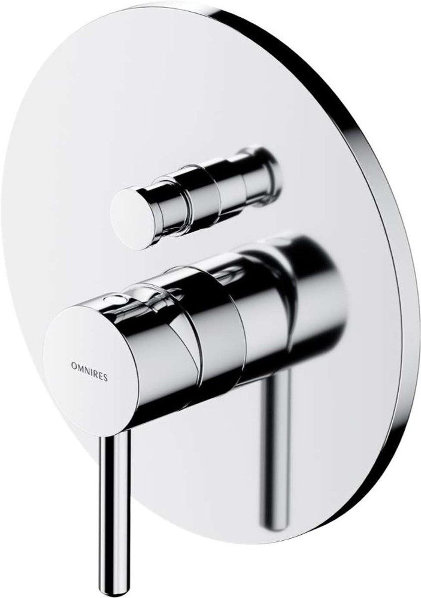 OMNIRES Y - Inbouwkraan, voor 2 functies, met inbouwdeel, chroom Y1235CR