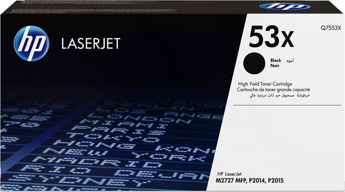 HP 53X - Tonercartridge / Zwart / Hoge Capaciteit