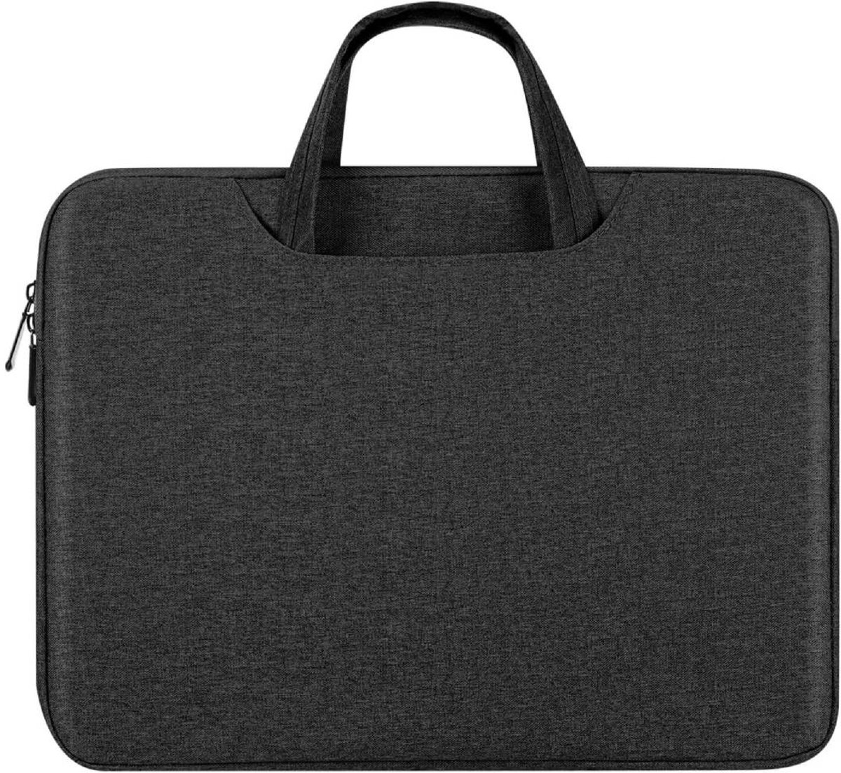 Dux Ducis, Laptoptas voor MacBook Pro 15 / 16 met Rits Waterdicht met Handvat, Zwart