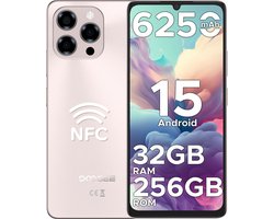 DOOGEE Note58 Pro 4G-Mobiele Telefoon- Smartphone-Android 15- 32 GB RAM + 256 GB ROM- 6250 mAh- 6,75