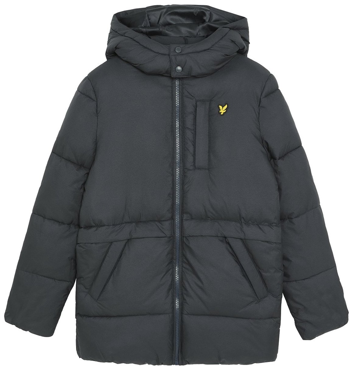 Lyle & Scott winter winterjas jongens - donker navy blauw - puffer, gewatteerd