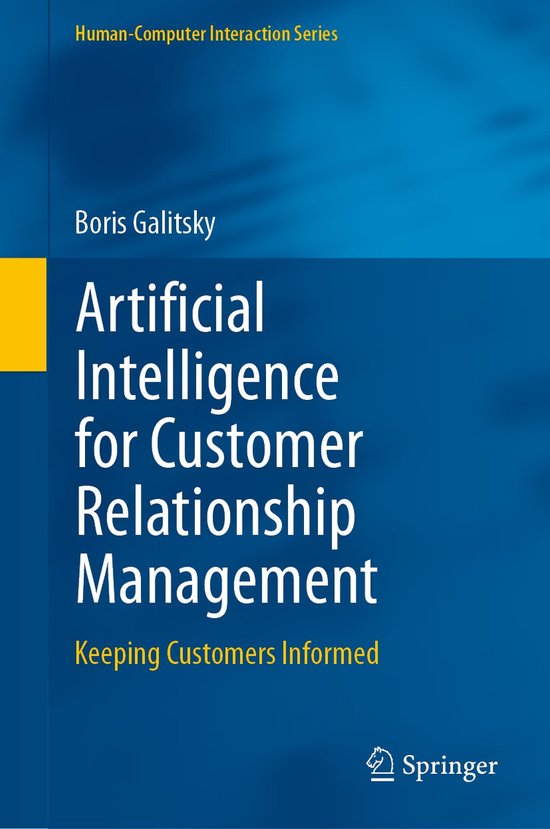 Artificial Intelligence for Customer Relationship Management - cover