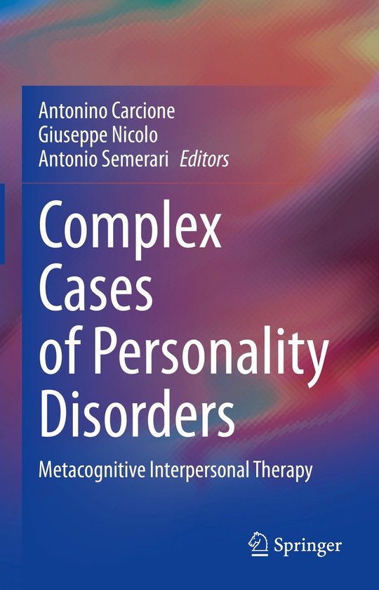Complex Cases of Personality Disorders - cover