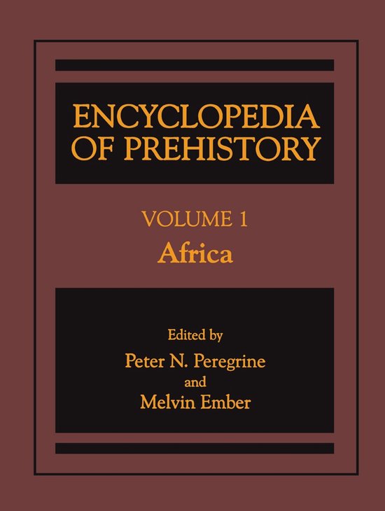 Encyclopedia of Prehistory - cover