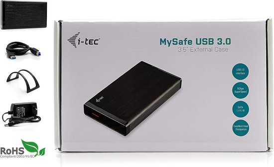 RFWR® Externe Harde Schijf 3TB 3.5" USB 3.0 voor PC, Laptop, Xbox, PS4, PS5, TV - Compatibel met Windows, Mac, Linux — afbeelding 4