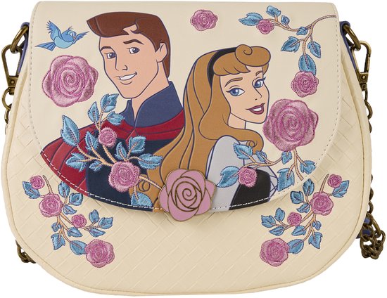Disney Loungefly Crossbody Sleeping Beauty Princess Aurora Prince Phillip