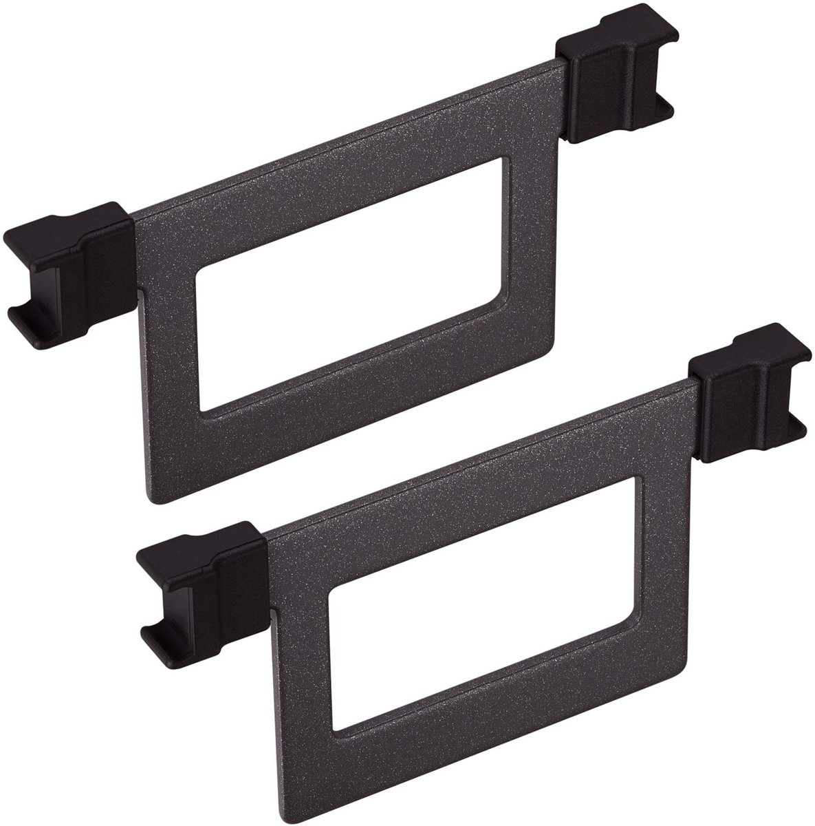 2 x Kesseböhmer Scheidingsbeugel anthraciet voor 15 cm voorraadlade ARENA Style