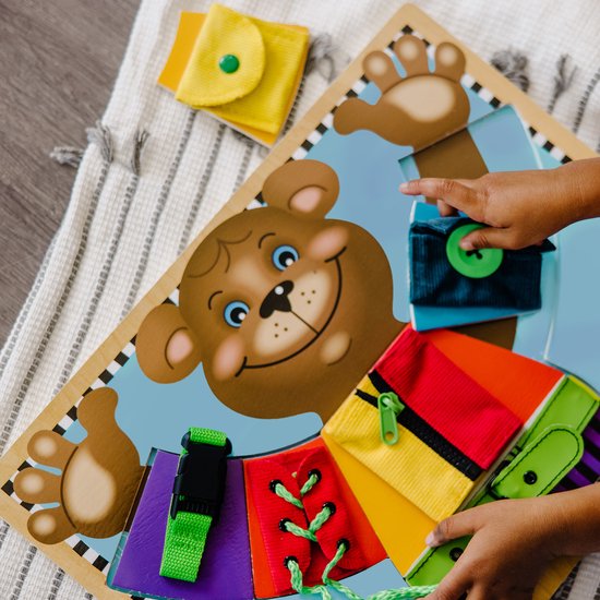 Melissa & Doug - Houten activiteitenbord - Basisvaardigheden van Melissa & Doug — afbeelding 4