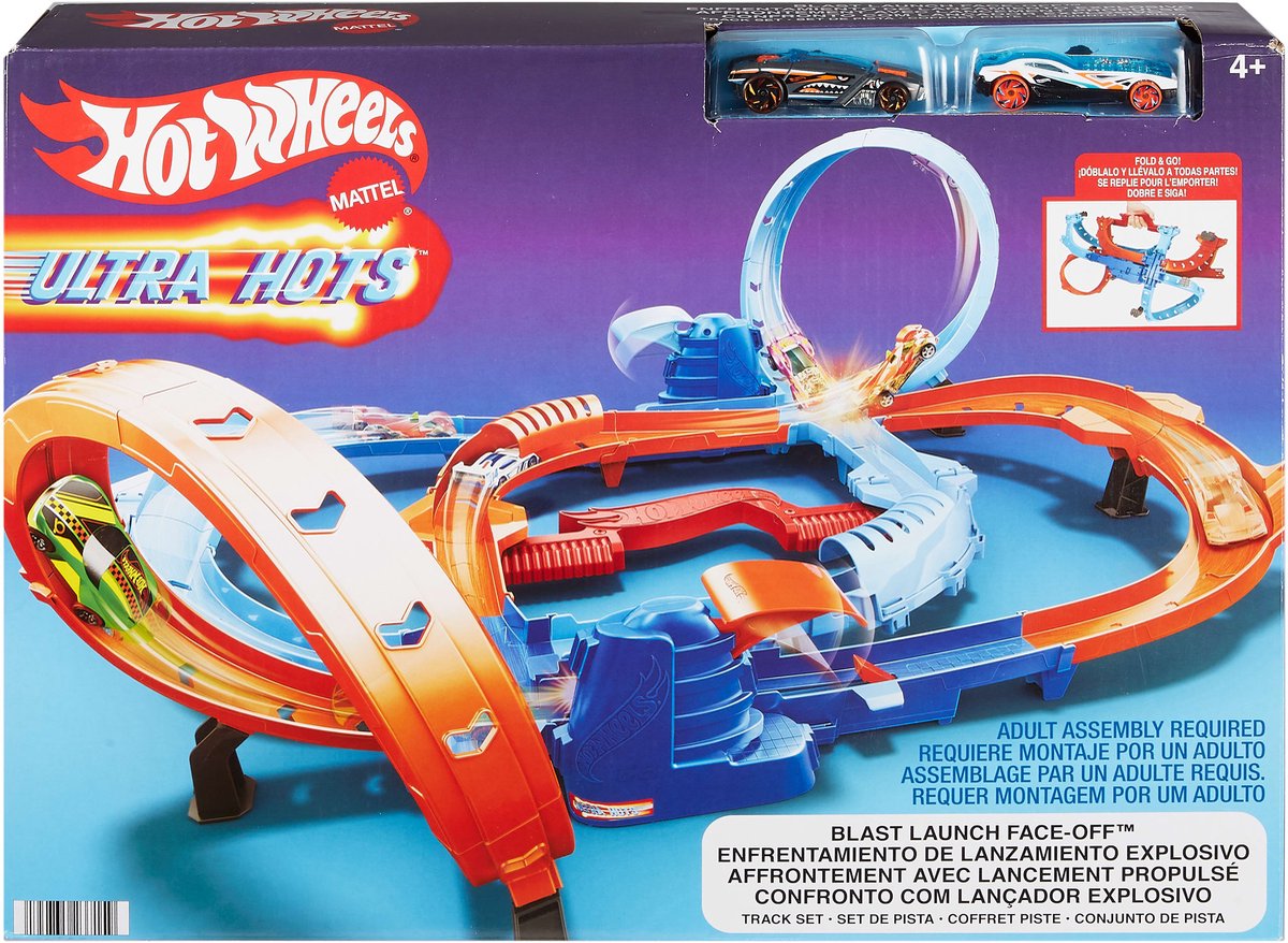 Hot Wheels ULTRA HOTS ミニカーセット Hot Wheels Ultra Hots - Knallende Lanceringsstrijd | bol