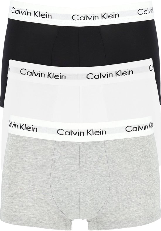 Boxer Calvin Klein Lot De 3 Boxers Taille Basse - Streetwear - Adulte