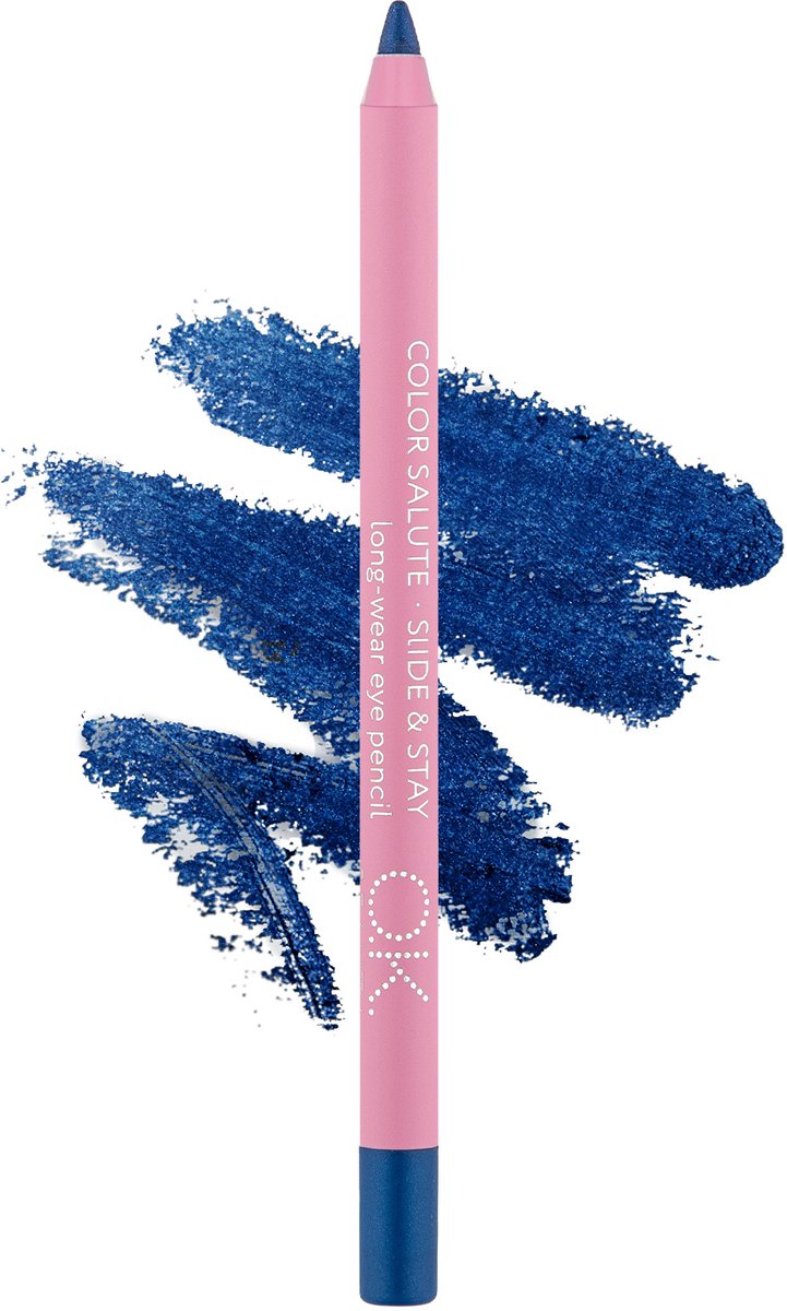 Eyeliner pencil Kobaltblauw – Oogpotlood – Langhoudend - Veegvast – Smudgeproof – Intens blauw – OK Beauty