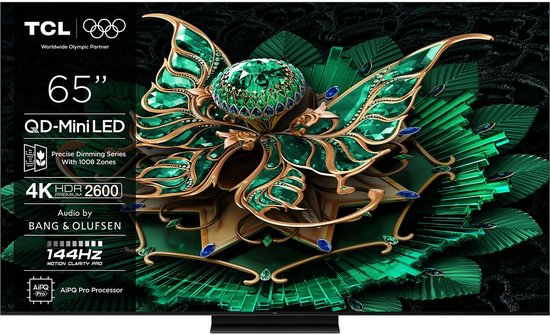 TCL 65C71K (2025) | 65'' Ultra HD 4K | QD-Mini LED Smart TV | Wifi | Google TV | Dolby Vision | 120Hz