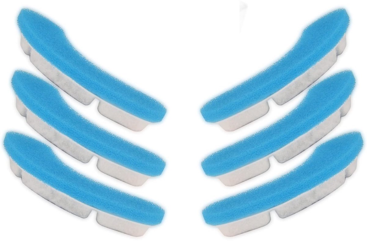 EXCITAT Drinkwaterfilter voor katten - Vervangingsfilter voor huisdierfontein - Filtervervanging met 4 effecten - Geschikt voor automatische drinkfontein voor katten en honden - 6 stuks