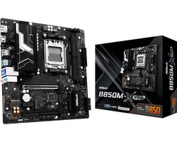 Asrock B850M X R20 Moederbord Voor Amd Ryzen Am5 Ddr5 M2 Pcie 50 Sata3