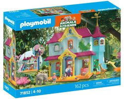 PLAYMOBIL Animals & Friends: Colourful Animal Mansion - 71852