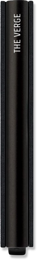 The Verge® Slim Pro - Pasjeshouder Uitschuifbaar - Kaarthouder - Pasjeshouder Mannen & Vrouwen - RFID Creditcardhouder - Pashouder - 9 pasjes - Zwart Leer - Cadeau Man & Vrouw