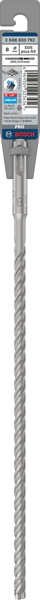 Bosch PRO SDS plus-5X hamerboor, 8 x 250 x 310 mm