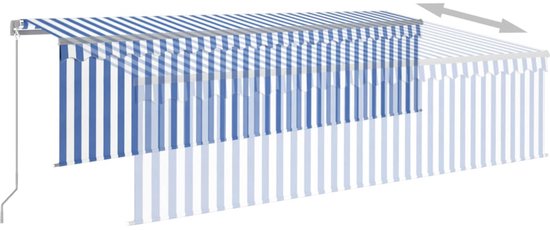 Outsunny beschermende luifel, UV-bestendig, waterbestendig, afmetingen