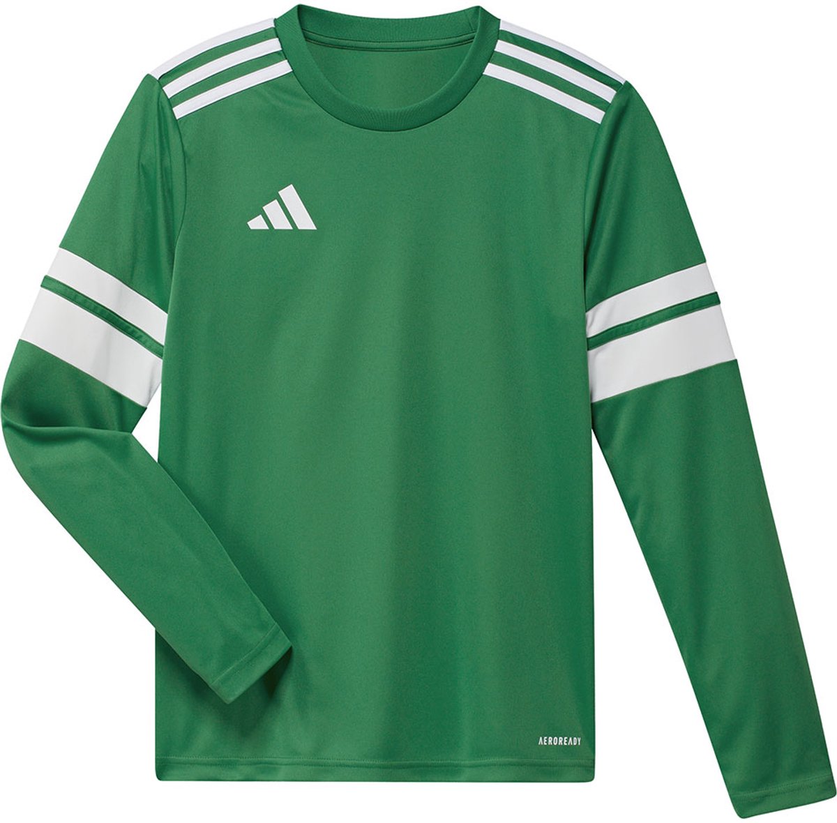 Adidas Squadra 25 T-shirt Met Lange Mouwen Groen 7-8 Years Jongens,Meisjes