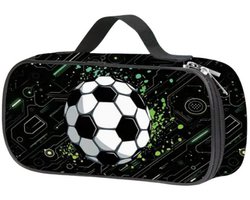 Etui Voetbal XL - Schooletui - Pennenzak - Grote Capaciteit
