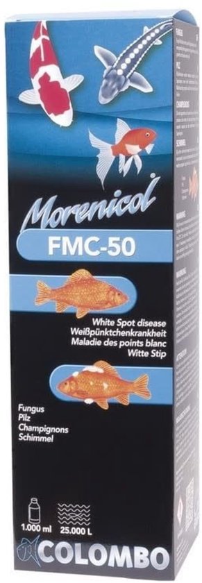 Colombo Fmc50 - 250 Ml / 6.750L * Medicijn voor vijvervissen