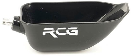 RCG Voerschep - S - Kunststof Bait Scoop - Zwart - voor Boilies & Pellets — afbeelding 4