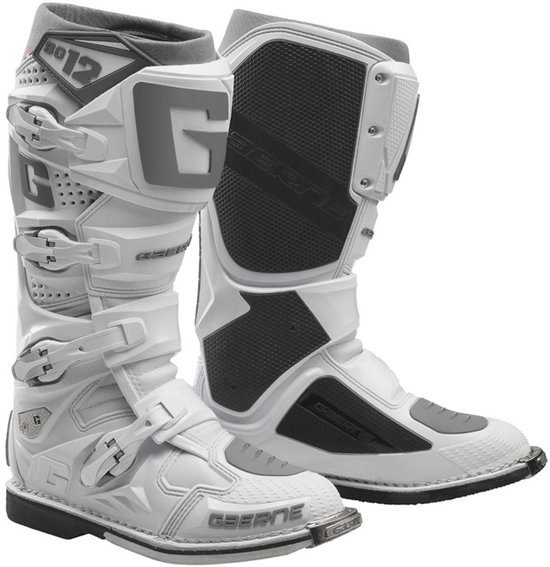 Gaerne SG-12 Wit Crosslaarzen - Maat 44 - Laars