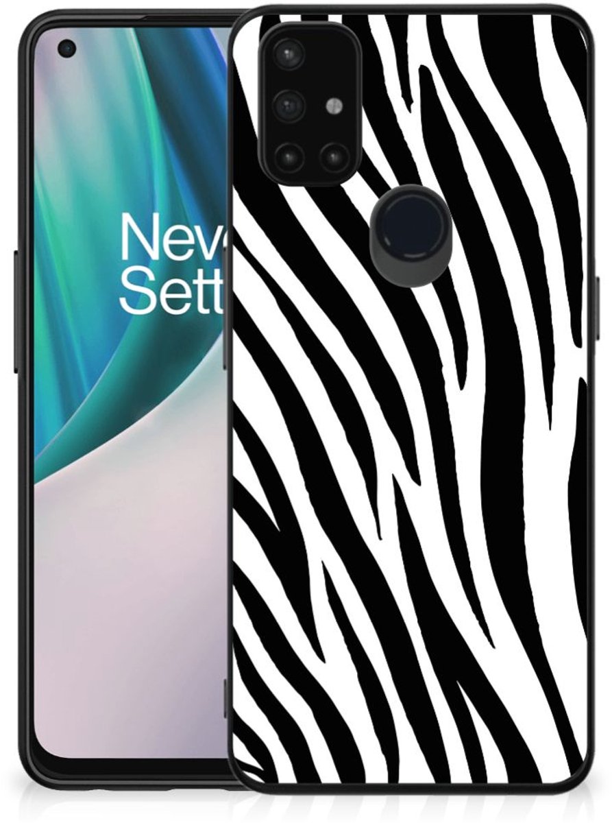 OnePlus Nord N10 5G Dierenprint Telefoonhoesje Zebra