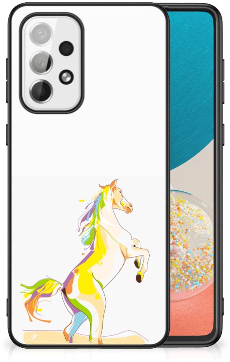 Samsung Galaxy A73 Hoesje Horse Color