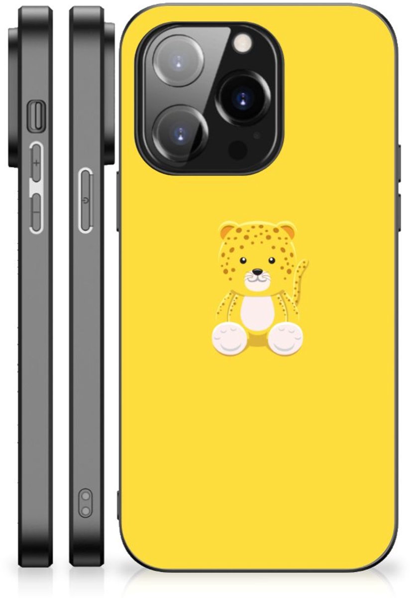 iPhone 14 Pro Hoesje Baby Leopard