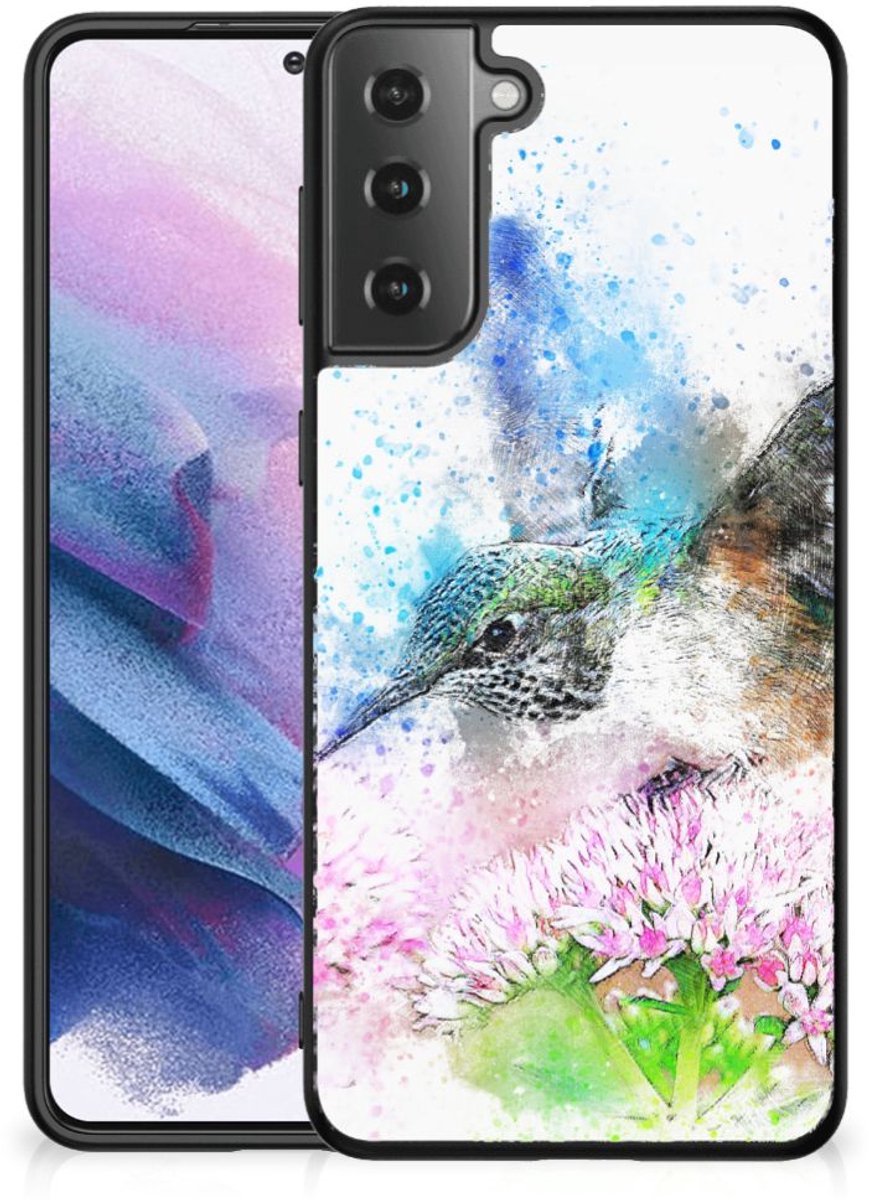 Kleurrijke Telefoonhoesje Samsung Galaxy S21 Plus Vogel