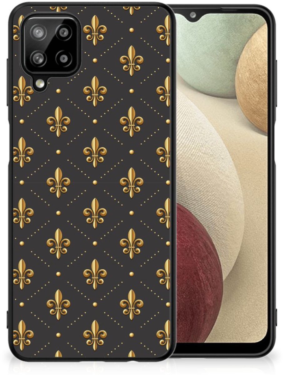 Samsung Galaxy A12 Back Case Franse Lelie