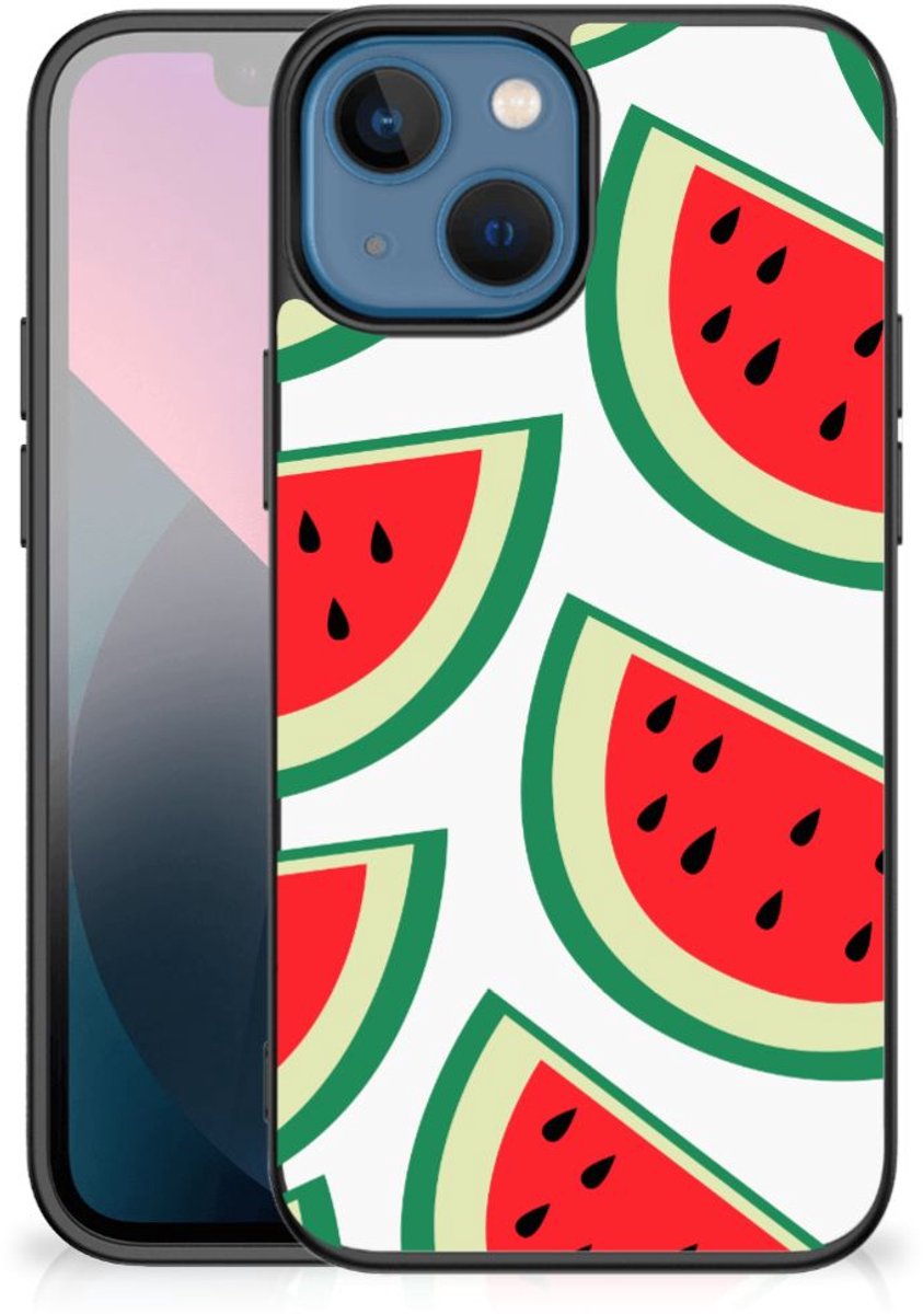 Apple iPhone 13 mini Back Cover Hoesje Watermelons