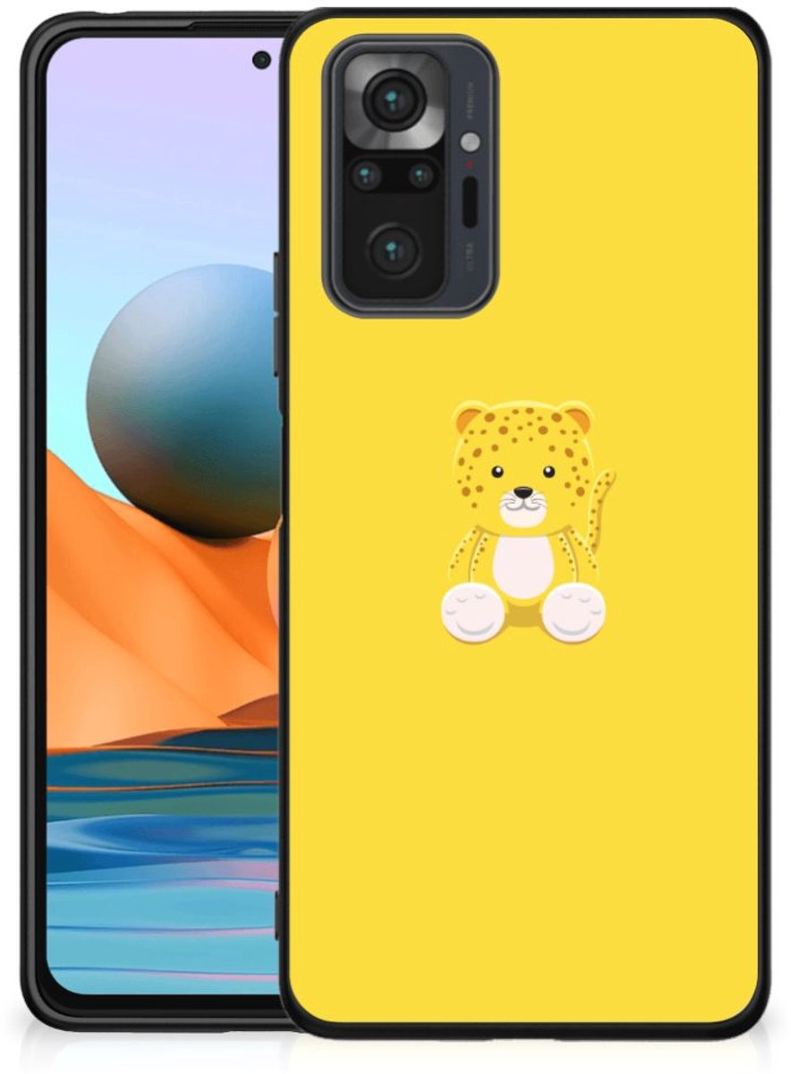 Xiaomi Redmi Note 10 Pro Hoesje Baby Leopard