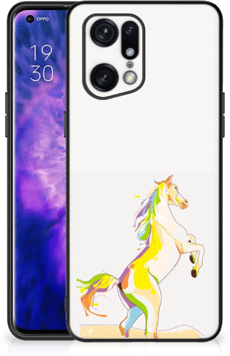 OPPO Find X5 Pro Hoesje Horse Color