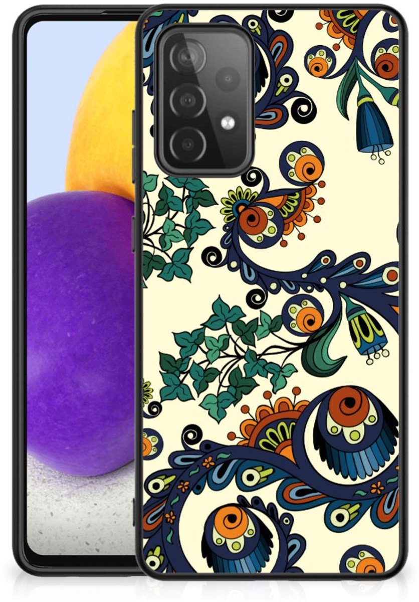Back Cover Samsung Galaxy A72 (5G/4G) Barok Flower