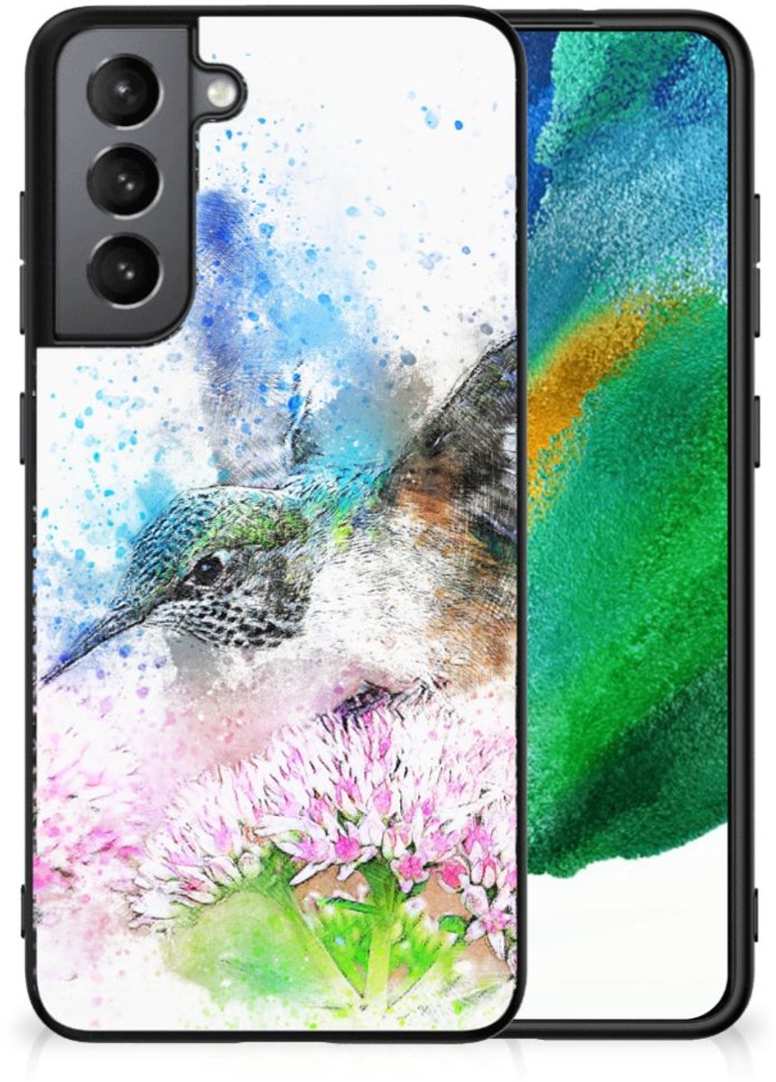 Back Cover voor Kleurrijke Telefoonhoesje Samsung Galaxy S21FE Vogel