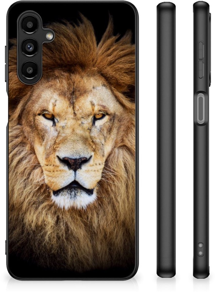 Samsung Galaxy A14 5G Dierenprint Telefoonhoesje Leeuw